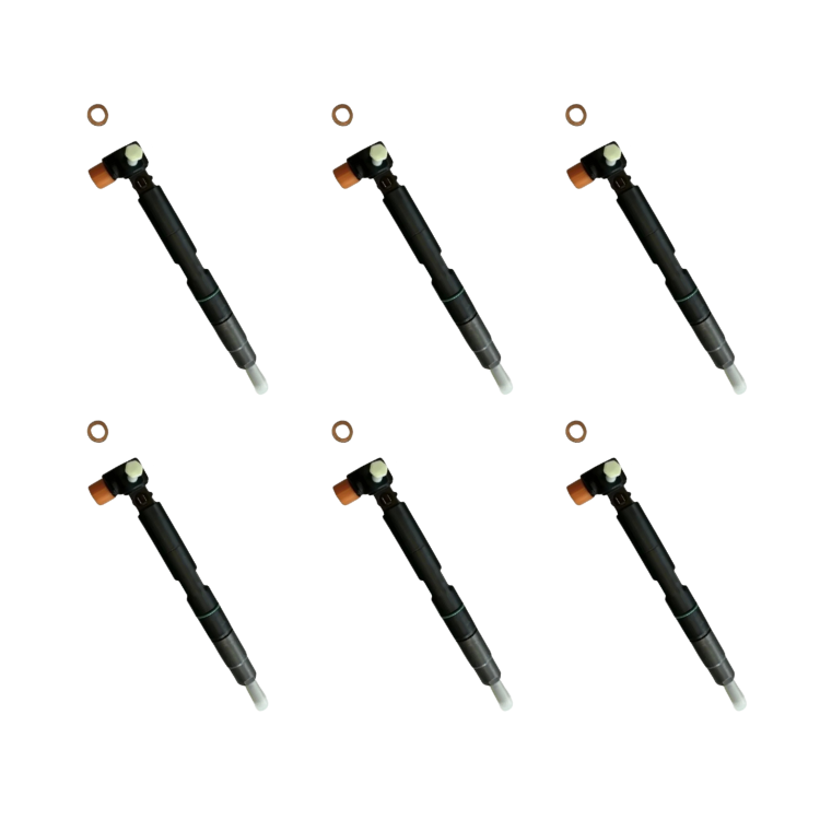Bobcat Doosan D24, 2.4L Fuel Injector 2017-2021: OEM 7275454 ( Set of 6 )