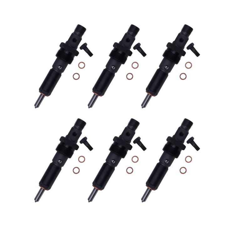 Case IH / New Holland Iveco Fuel Injector 1996-2008: OEM 2853346 ( Set of 6 )
