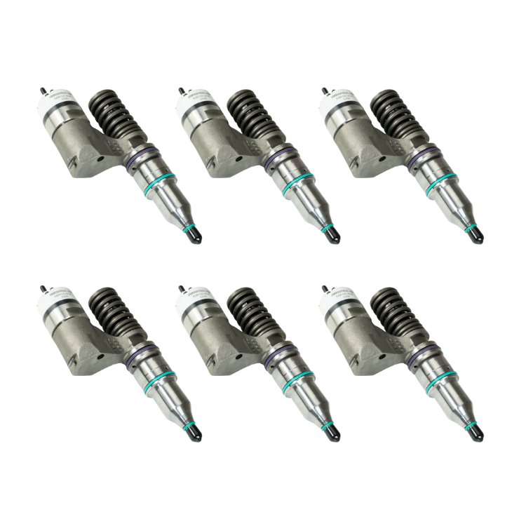Caterpillar C12 Fuel Injector 2000-2006: OEM 10R1814 ( Set of 6 )