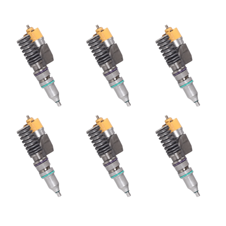 Caterpillar C12 Fuel Injector : OEM 10R1256 ( Set Of 6 )