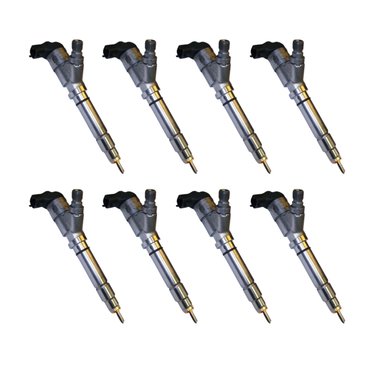 Chevrolet GMC Duramax LLY Fuel Injector 2004-2005: OEM 977890144 ( Set Of 8 )
