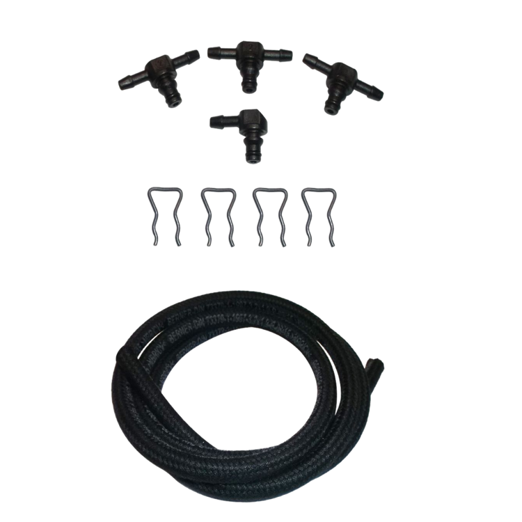 Chevrolet GMC Duramax LLY, LBZ, LMM, 6.6L Fuel Return Lines 2004.5-2010: OEM 97328733