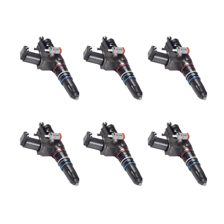 Cummins M11 Fuel Injector : OEM 3411752RX ( Set Of 6 )