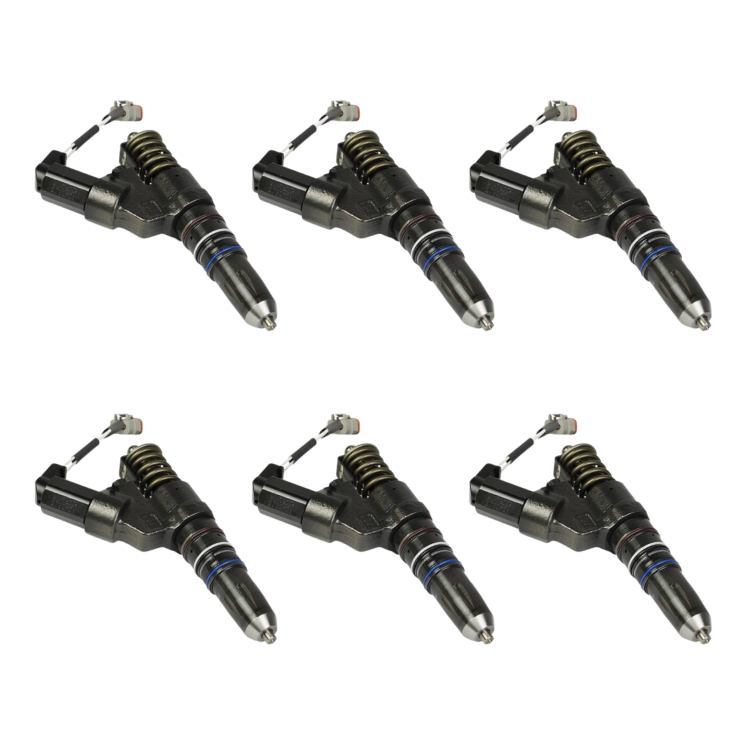 Cummins M11 Fuel Injector : OEM 3411758RX ( Set Of 6 )