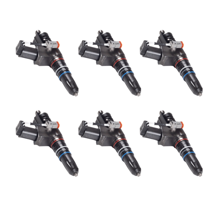 Cummins N14 Fuel Injector : OEM 3411763RX ( Set of 6 )