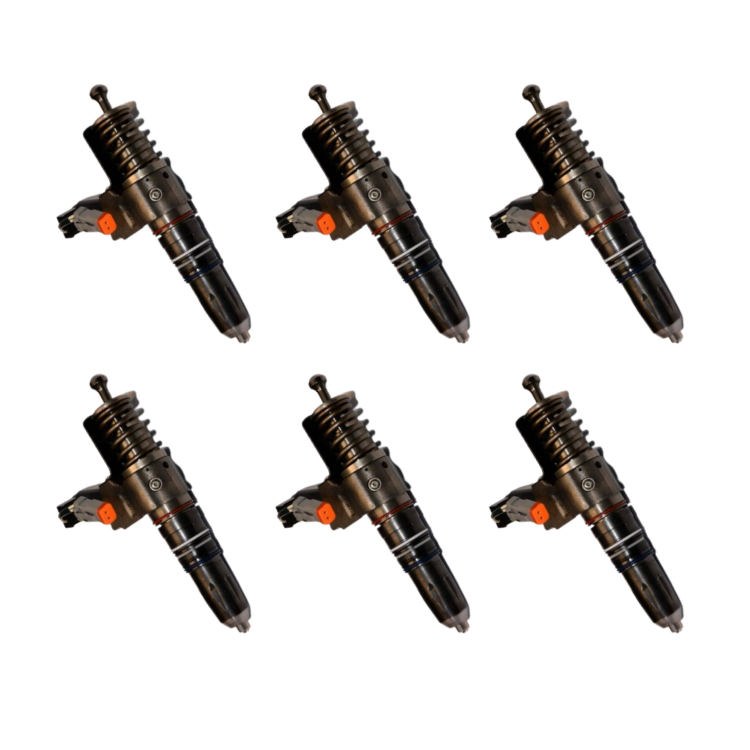 Cummins N14 Fuel Injector : OEM 3411764RX ( Set Of 6 )