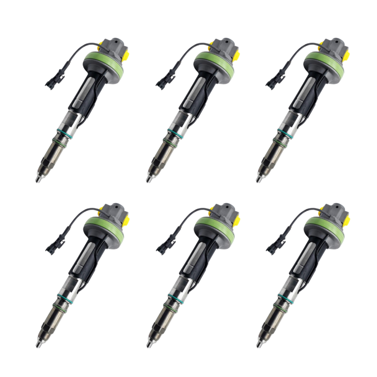 Cummins QSK19, QSK38, QSK50 Fuel Injector 2009-2015: OEM 4380190 ( Set of 6 )