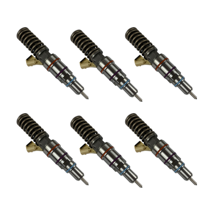 Detroit 14.0L Fuel Injector 2005-2008: OEM R414703002 ( Set of 6 )