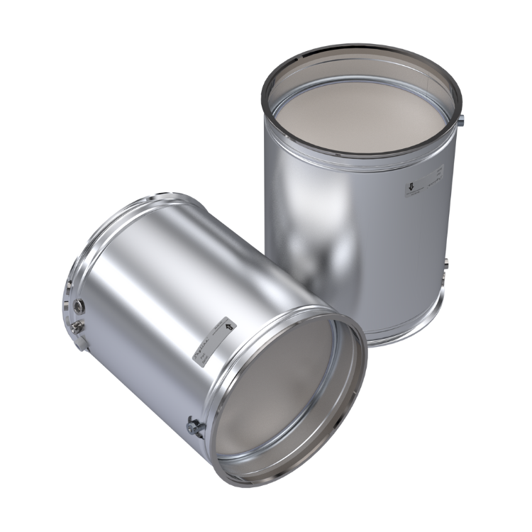 Detroit Diesel DD13, DD15 DPF