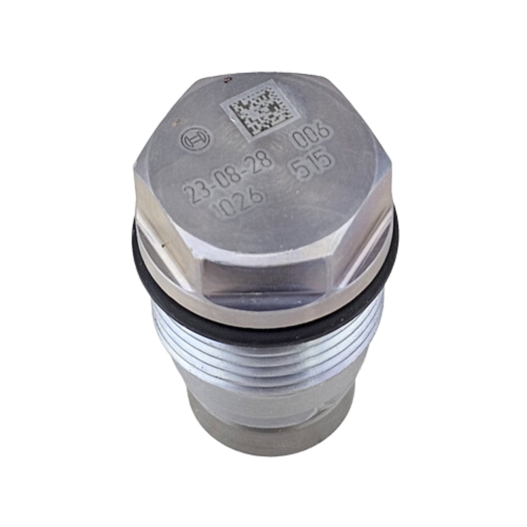 Doosan D18 DM01, D24 DM02, D34 DM03 Fuel Rail Pressure Relieve Valve 2017-2023: OEM 7415666