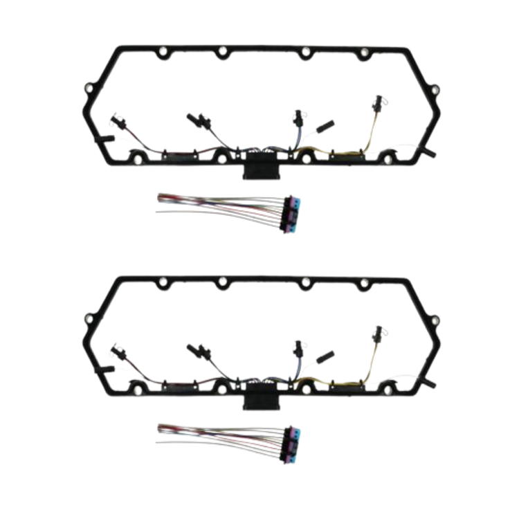 Ford Powerstroke 7.3L Valve Cover Gasket Injector Harness 1998-2004: OEM F81Z-6584-AA