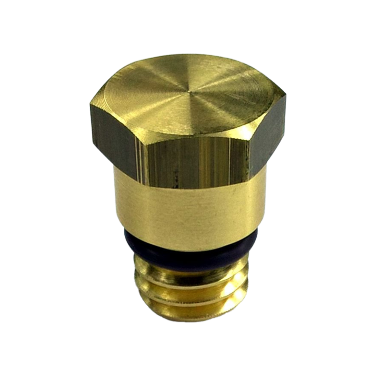 Ford Powerstroke 6.0L Fuel Filter Drain Plug Type 1 2003-2007: OEM 6E7Z-9C082-A