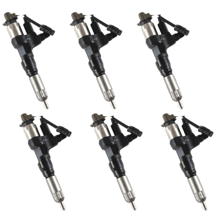 Hino J08D Fuel Injector : OEM 23670-E0040 ( Set Of 6 )