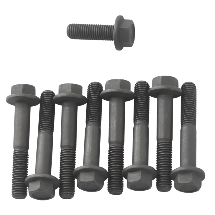 Tamerx International Navistar MaxxForce DT, 9, 10 Exhaust Manifold Bolt 1841365C3, compatible with 2010-2015 engines.