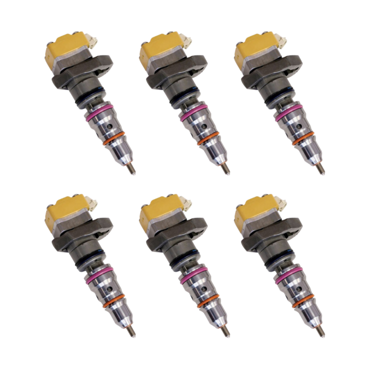 International Navistar I530E Fuel Injector 1995-1997: OEM 1824741C2 ( Set of 6 )