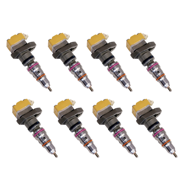 International Navistar T444E Fuel Injector 2000-2003: OEM 5C3Z-9V527-ARM ( Set Of 8 )
