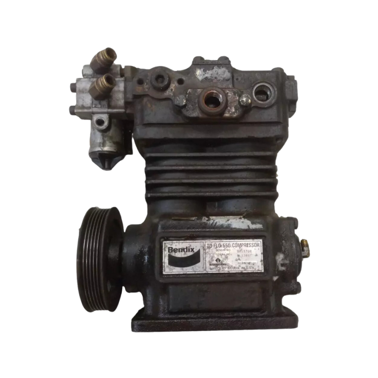 International Navistar VT365 Air Brake Compressor 2003-2008: OEM 2589902C91