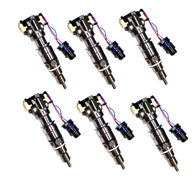 International Navistar VT365 Fuel Injector 2003-2004: OEM CN5020RM ( Set Of 6 )