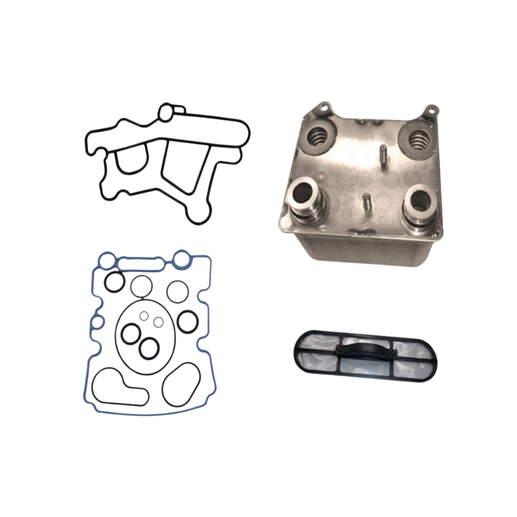 International Navistar VT365 Engine Oil Cooler 2003-2010: OEM 3C3Z-6A642-CA