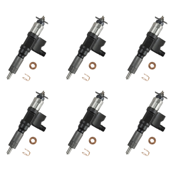 Isuzu 6HK1, 7.8L Fuel Injector : OEM 8976011564 ( Set of 6 )