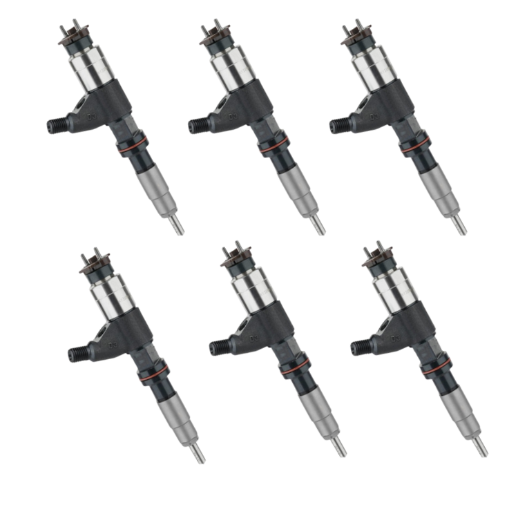 John Deere 4045T, 6068T Fuel Injector 2009-2013: OEM RE546784 ( Set Of 6 )