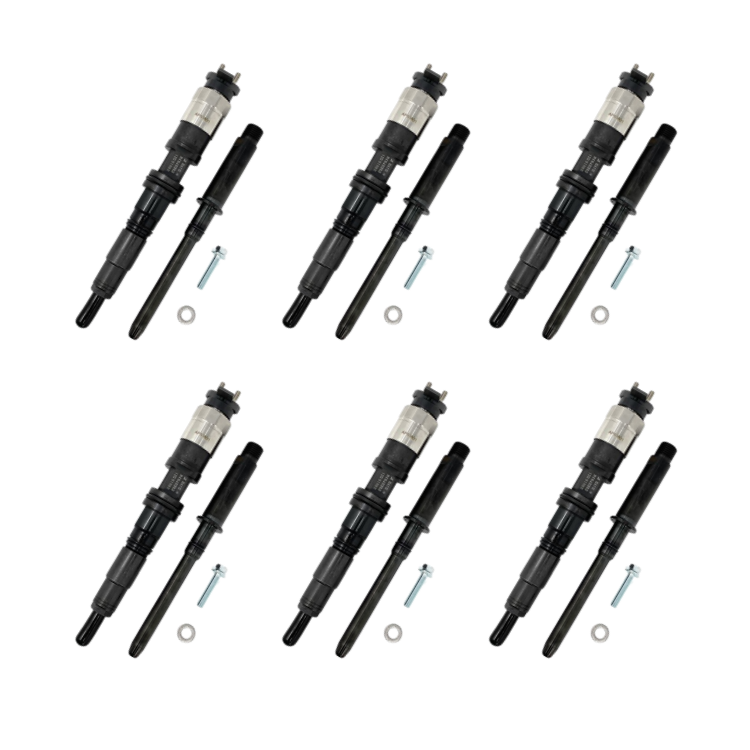 John Deere 9.0L Fuel Injector : OEM RE543605 ( Set of 6 )