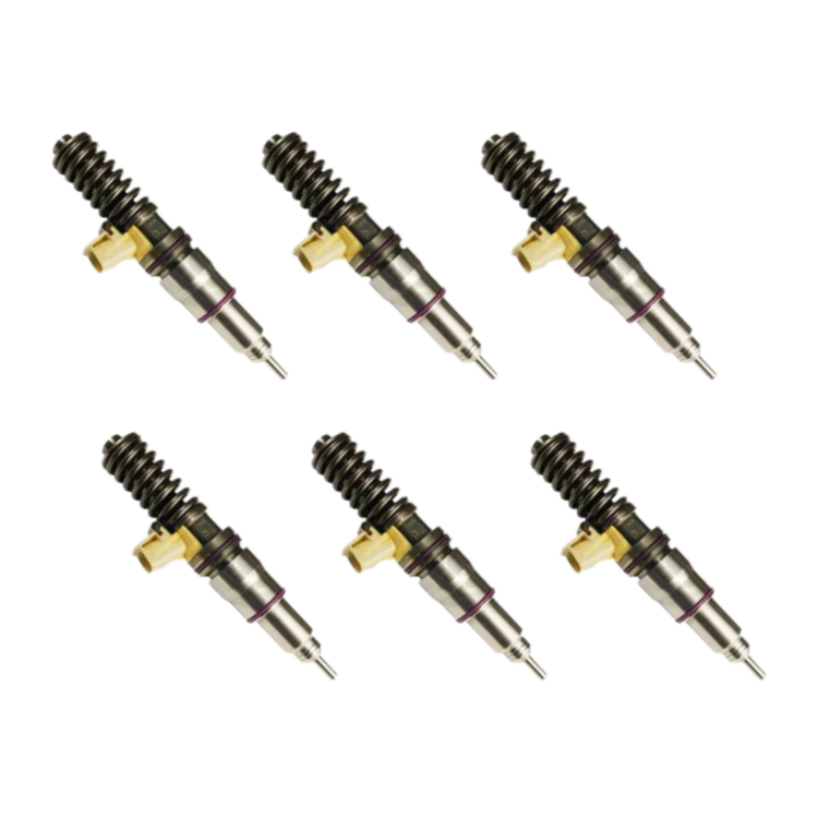 Tamerx Fuel Injector for Mack MP8 engines, OEM 85143382 (Set of 6), designed for 2011-2014 models, high-quality performance.