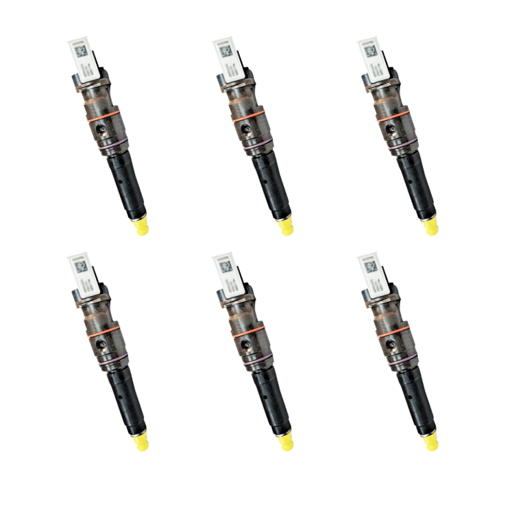 Paccar MX13 Fuel Injector 2014-2017: OEM 1972591PEX ( Set of 6 )