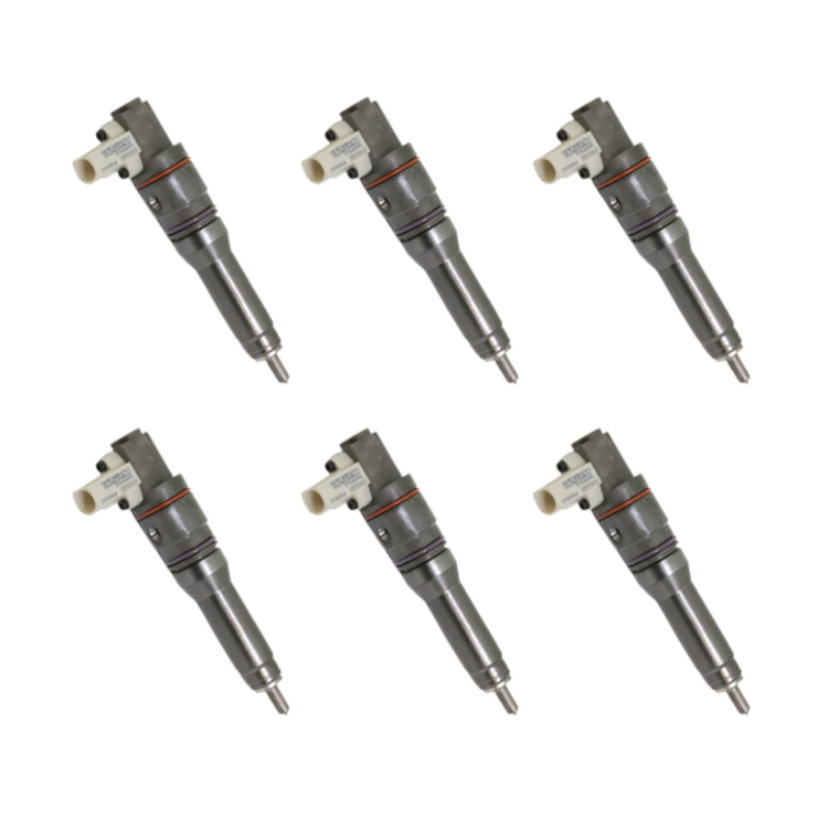 Paccar MX13 Fuel Injector 2014-2017: OEM 2005596PEX ( Set of 6 )