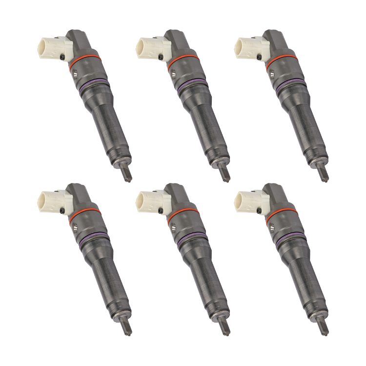 Paccar MX13 Fuel Injector 2014-2017: OEM 2005596PEX ( Set of 6 )