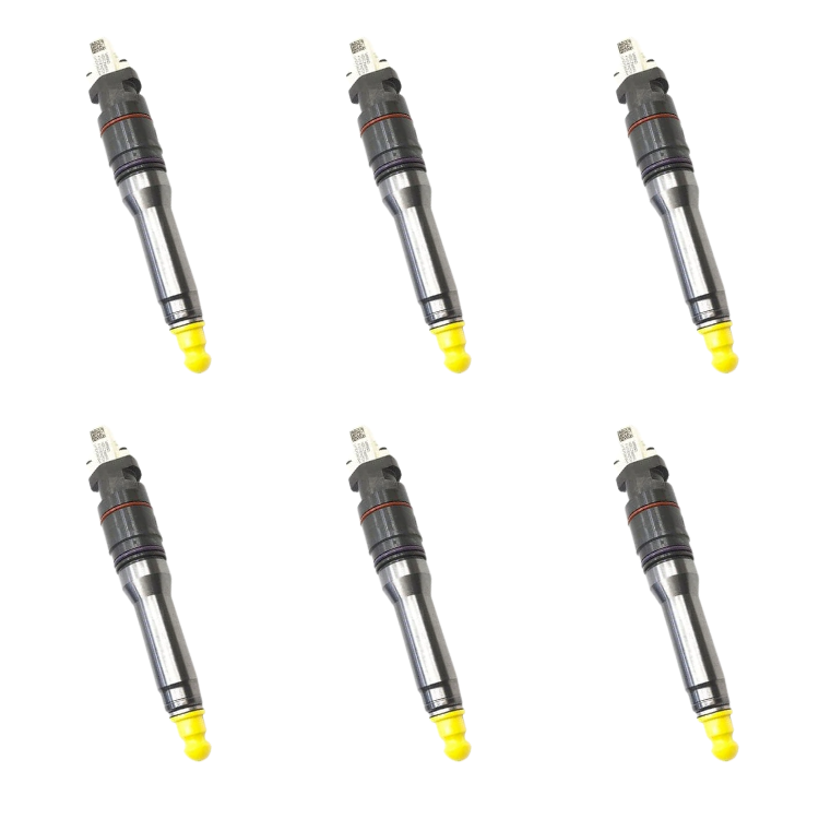 Paccar MX13 Fuel Injector 2014-2017: OEM 2047600PEX ( Set of 6 )