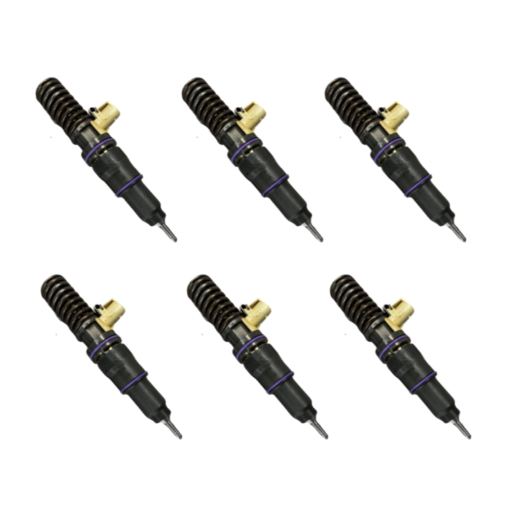 Volvo Industrial D13 Fuel Injector : OEM 22340652 ( Set of 6 )