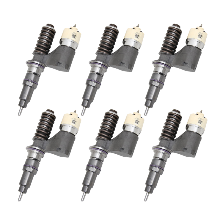 Tamerx Fuel Injector for Volvo Industrial FM12, OEM 3155040 (Set of 6 for 1990-2001 models, high-quality performance.