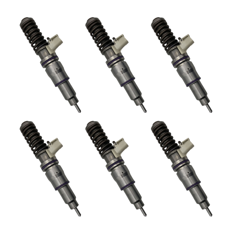 Volvo Penta 13.0L Fuel Injector 2004-2018: OEM 21379939 ( Set of 6 )