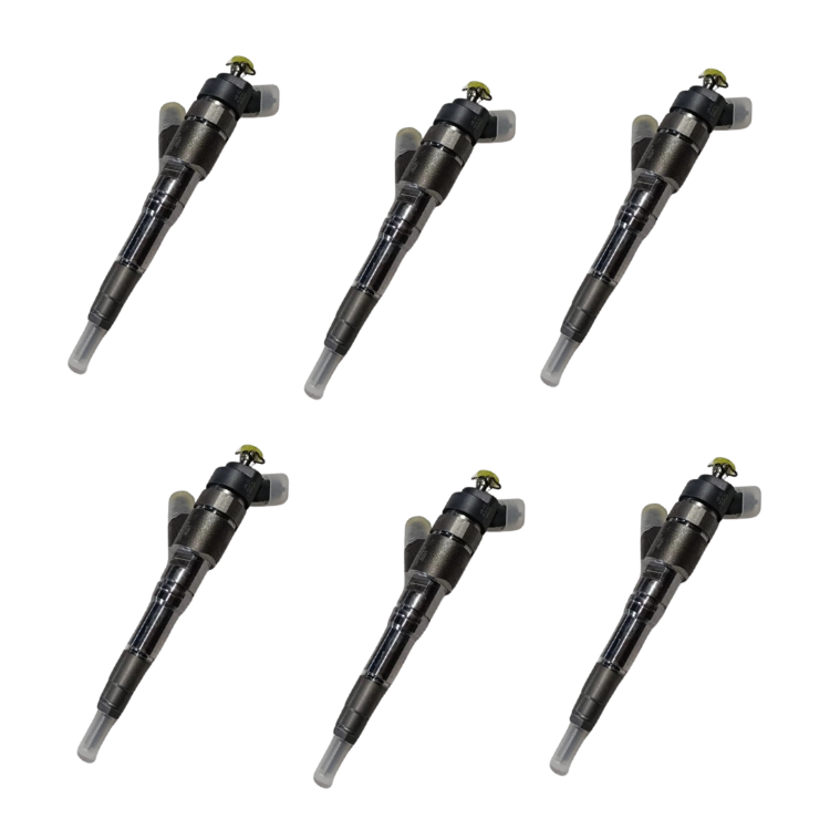 Tamerx Fuel Injector for Volvo Penta D4, D6 engines, OEM 3801295 (Set of 6), for 2010-2020 models, high-quality performance.