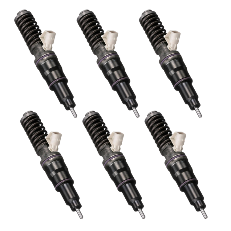 Volvo Penta D9 Fuel Injector : OEM 3801441 ( Set of 6 )