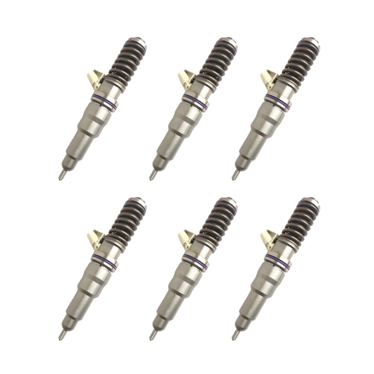 Volvo Penta TAD1353GE, TAD1344GE, TAD1345GE, D13 Fuel Injector 2008-2020: OEM 3801369 ( Set of 6 )
