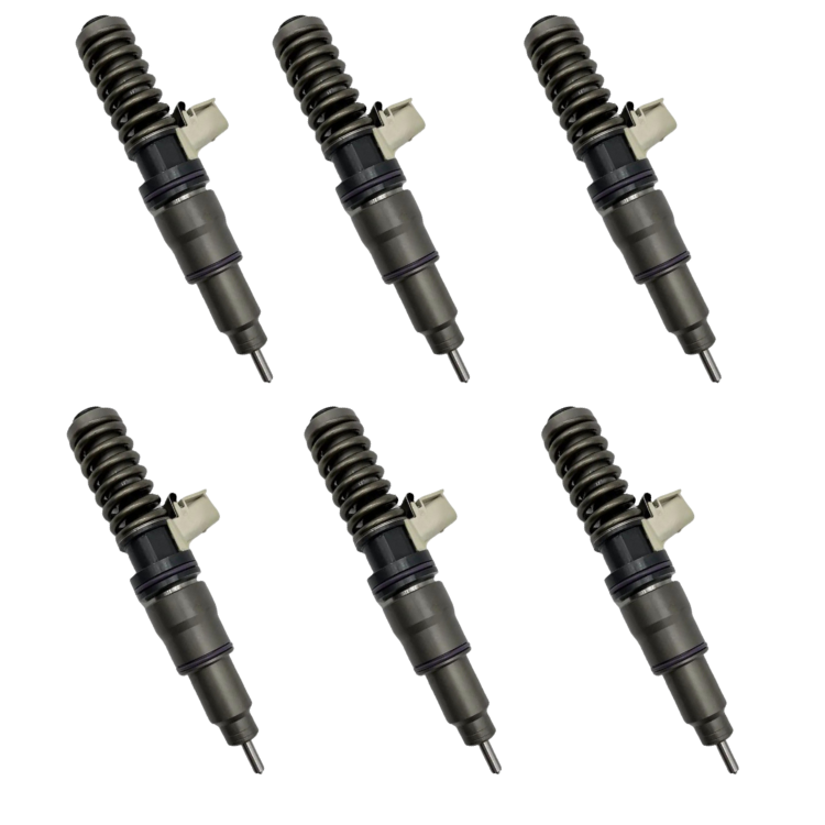 Volvo Penta MD13 Fuel Injector : OEM 21379944 ( Set of 6 )